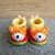 Häkelanleitung Baby-Booties / Babyschühchen Fuchs - 4 Größen