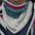 Speckled  Stripes - short shawl