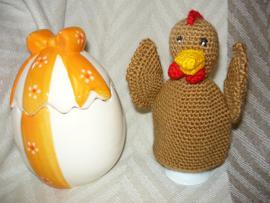 Häkelanleitung Huhn Eierwärmer - Bild 7