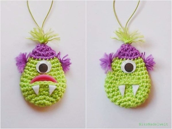 Monster Hakeln Chiptierchen Chiphalter