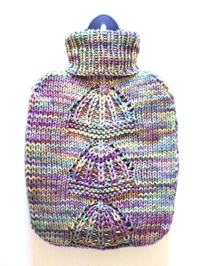 Wärmflaschen-Bezug "Molly", Strickanleitung