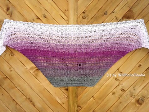 Häkelanleitung Trapeztuch Sweet Dreams