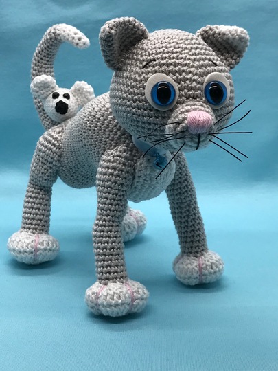 Minino, die kleine Katze, Häkelanleitung