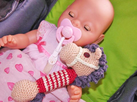 Greifling Babyspielzeug Pony