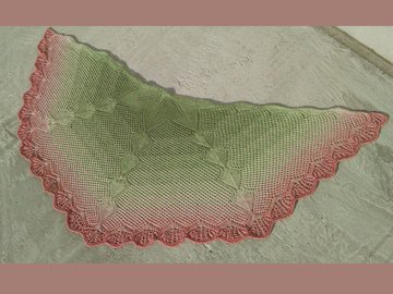 Leandra - Kunststricken / Schultertuch / Tuch
