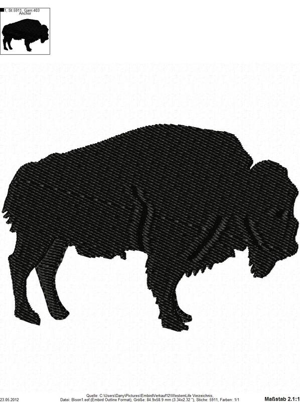 Stickdateien Western-Life für den 10x10 Rahmen