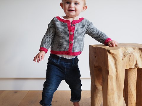 Strickanleitung Kinderjacke "Ideal" 757275