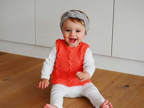 Strickanleitung Kinderpullunder "Piano" 757220