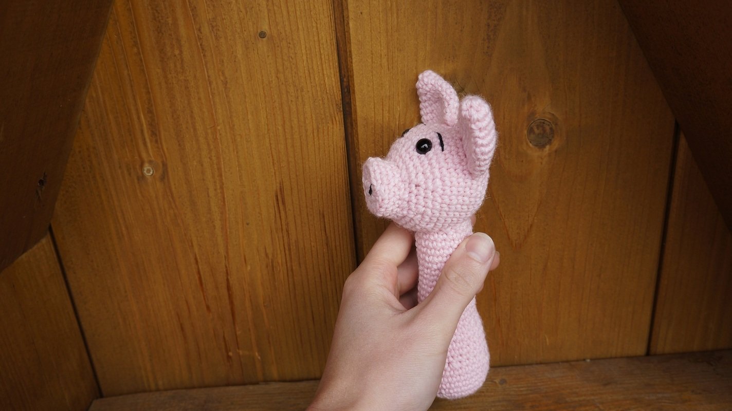 Schweinchen Greifling Häkelanleitung - Bild 5