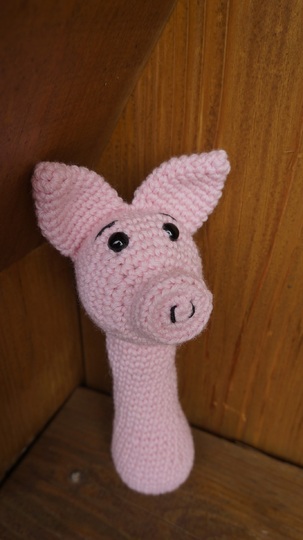 Schweinchen Greifling Häkelanleitung