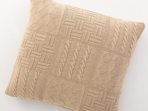 Strickanleitung Kissenbezug "Piano" 757107