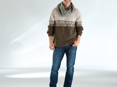 Strickanleitung Herrenpullover "Record" 757138