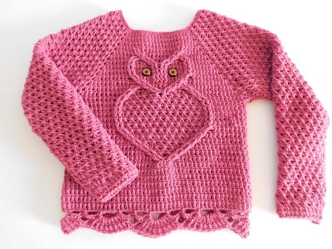 Häkelanleitung Pulli Lisa Gr. 92-122