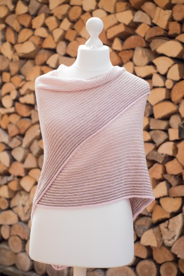 Strickanleitung für das Tuch "Landleben" Einsteigerfreundlich