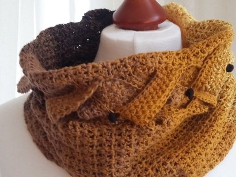 Häkelanleitung Loop aus Baumwolle "Passion"