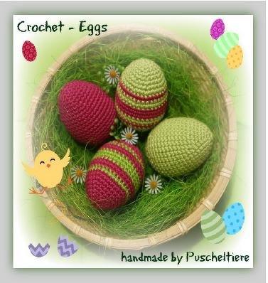 Häkelanleitung Crochet-Eggs