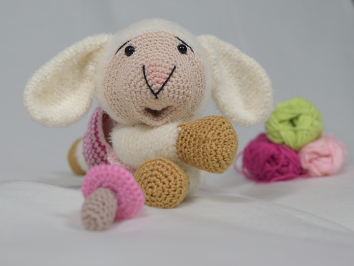 Schafe mit herausnehmbarem Schnuller oder kurz Lolle und Bolle