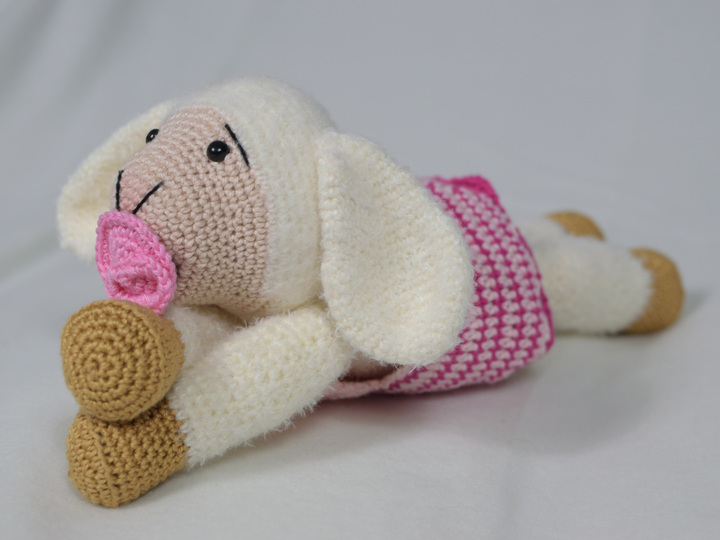 Schafe mit herausnehmbarem Schnuller oder kurz Lolle und Bolle