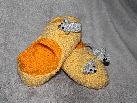 Käsemauken in den Größen 20- 35 Häkelanleitung