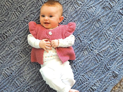 Strickanleitung Babywestchen "Merino Extrafein" 757200