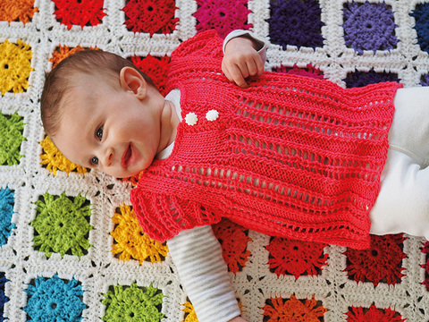 Strickanleitung Babyhängerchen "Merino Extrafein" 757158