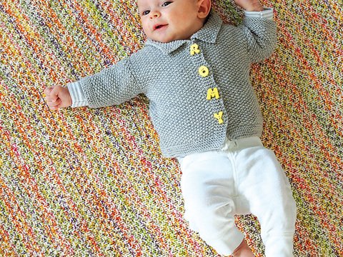 Strickanleitung Babyjäckchen