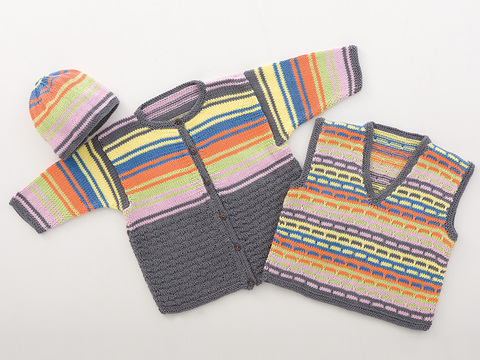 Strickanleitung Kinderensemble "Piazza" 757179