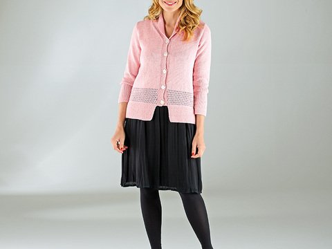 Strickanleitung Damenjacke "Piano" 757148