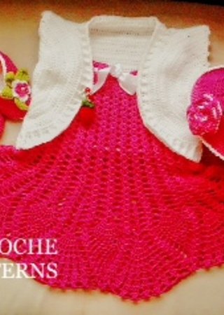 baby girl crochet dress pattern