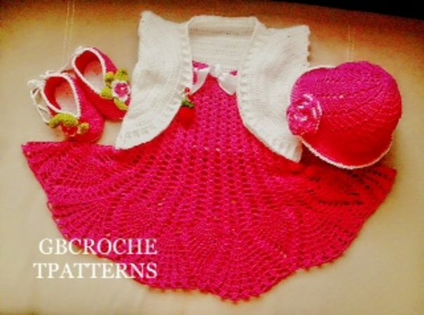 Crochet Pattern ,Dress Pattern, baby dress Pattern, Take home dress Crochet baby, girls dress, Infant crochet dress, baby dress gift, D3