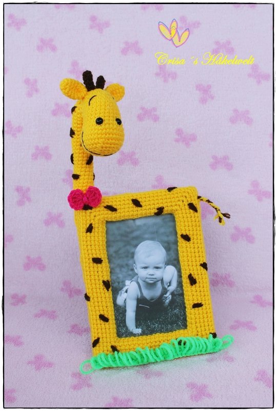 Häkelanleitung Bilderrahmen ++ Giraffe Elli ++ - Bild 2