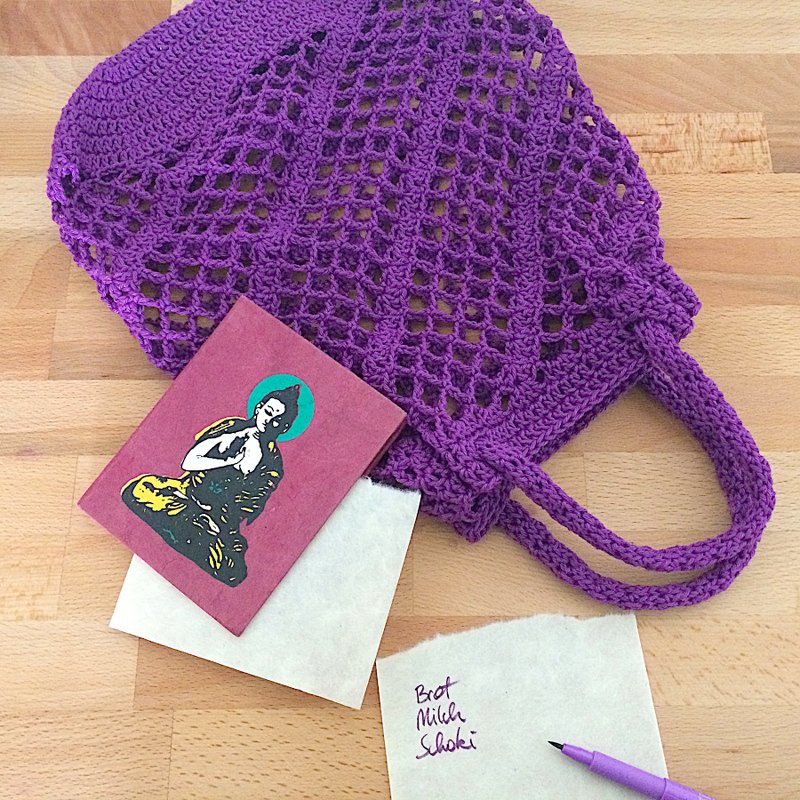 Häkelanleitung Einkaufsnetz Twist - Bild 6