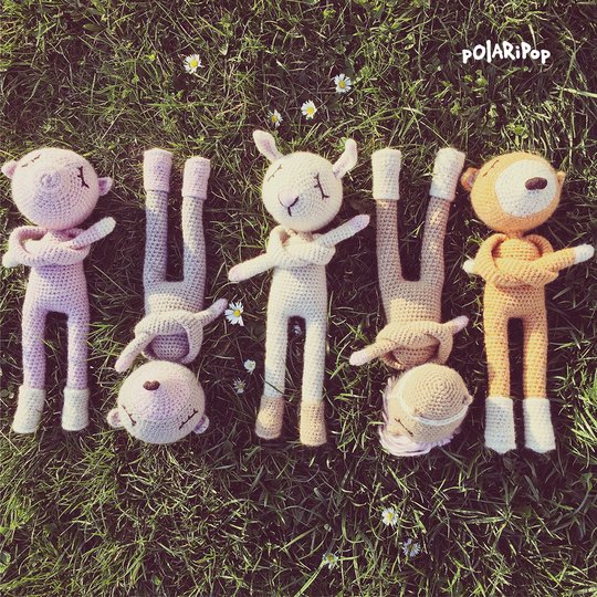 The Nonos • Marla Mutiny • Amigurumi Hase Puppe • Häkelanleitung