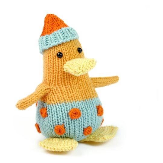 Alle meine Entchen, Restefresserchen #05, Strickanleitung, Wollreste