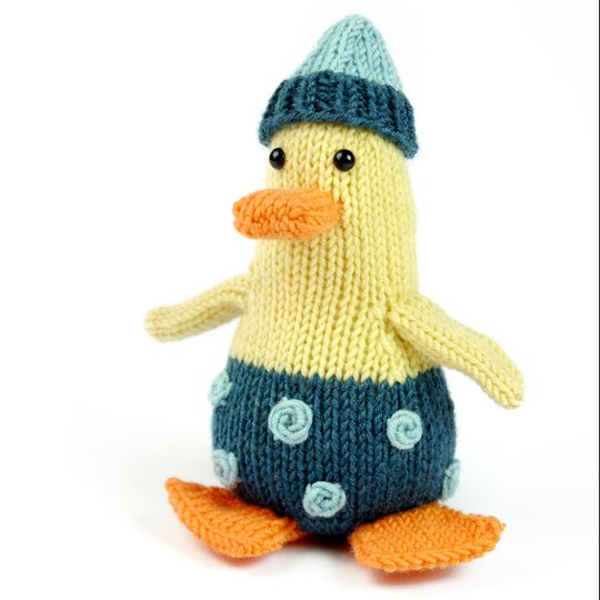 Alle meine Entchen, Restefresserchen #05, Strickanleitung, Wollreste