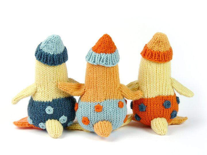 Alle meine Entchen, Restefresserchen #05, Strickanleitung, Wollreste