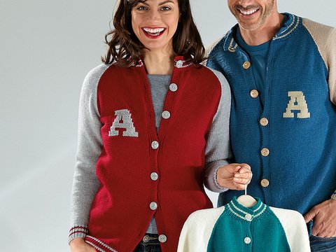 Strickanleitung Damenjacke "Sidney" 757153