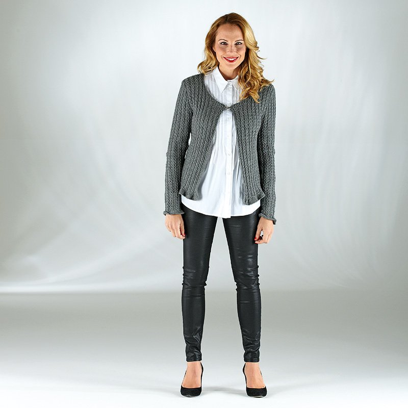 Strickanleitung Damenjacke "Sidney" 757132