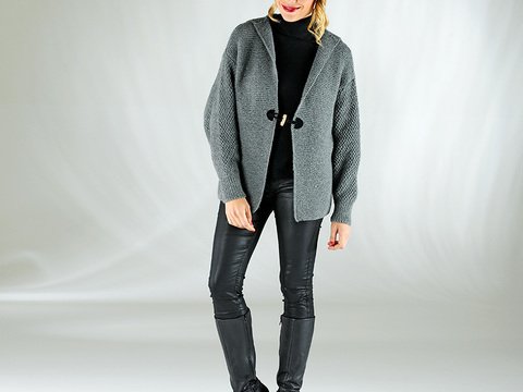 Strickanleitung Damenjacke "Sporty" 757008