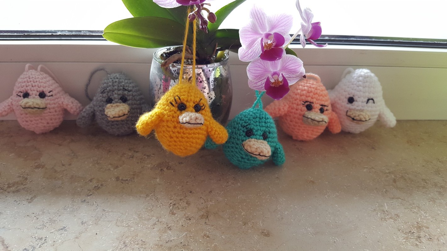 Osterdeko Küken-Eier