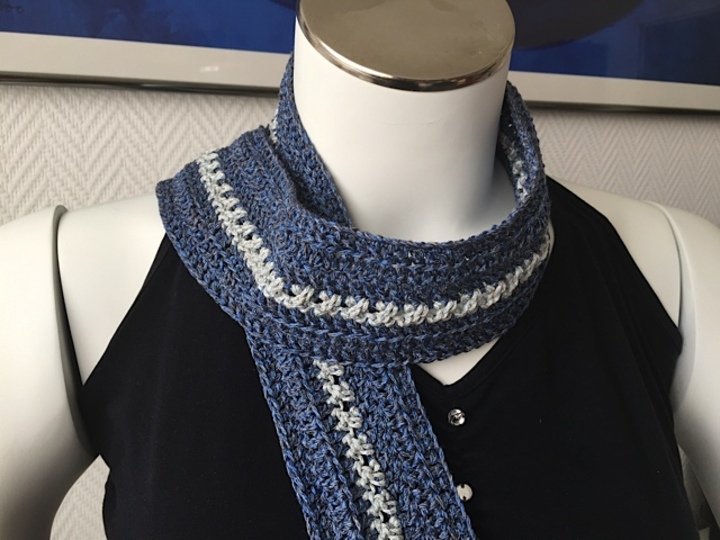 Häkelanleitng Sommerschal schnell und easy