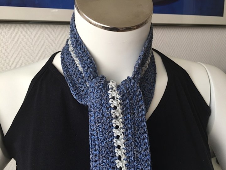 Häkelanleitng Sommerschal schnell und easy