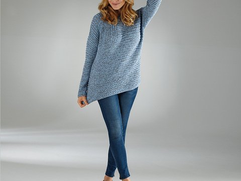 Strickanleitung Damenpullover "Amazonas" 756278