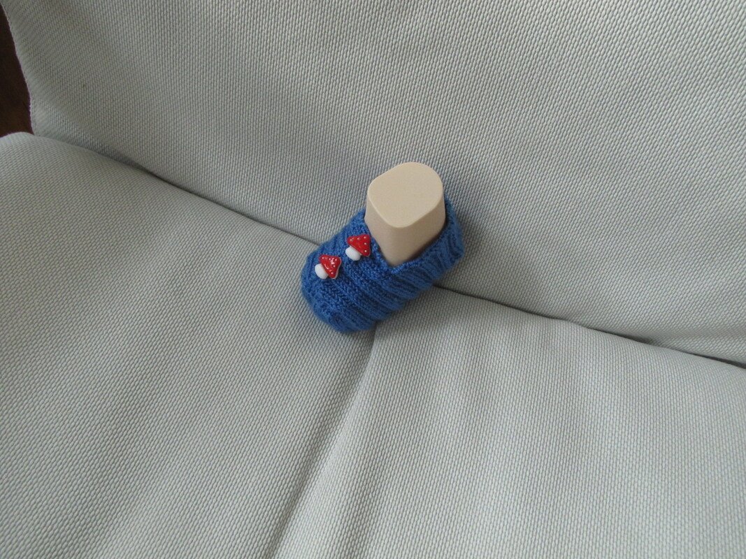 Strickanleitung Babyschuh-Pfiffiling - Bild 4