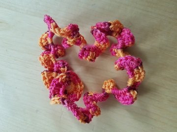 Bunte Haargummis