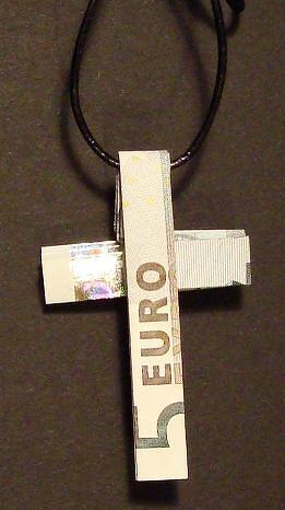 Origami Geldschein Schmuck (*)