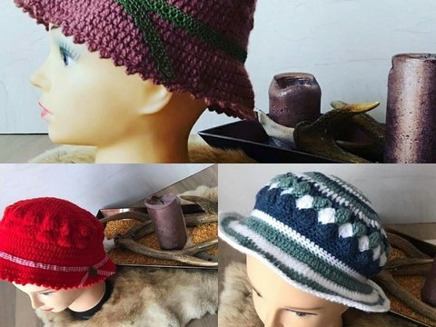 Häkelanleitung Häkelhut, Trachtenhut