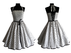 Therese: petticoat dress with back lacing – sizes 34-54 (EU) 6-24 (US) + picture sewing instruction