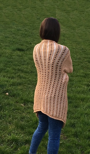 Longjacke FAMOS aus Woolly Hugs NOBLY