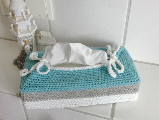 Kostenlose Häkelanleitung Hülle Kosmetiktücher - Bild 3